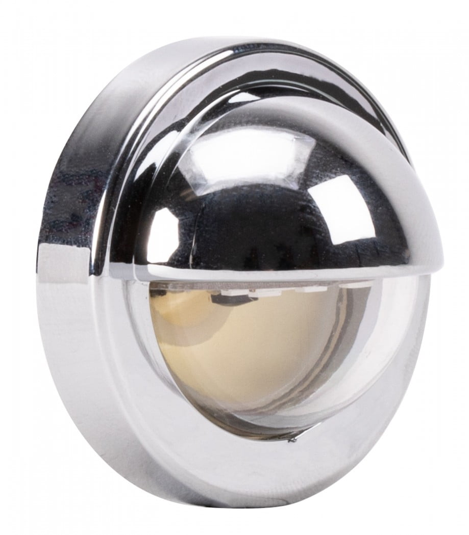 (2 pack) Hopkins Towing Solutions LED Automotive Snap-in Vehicle License Exterior Light or Utility Light, Round, B165