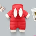 thumbnail image 5 of Vedolay Baby Boys Coat Hooded Coat Winter and Fall Outerwear Jacket Red,73, 5 of 5