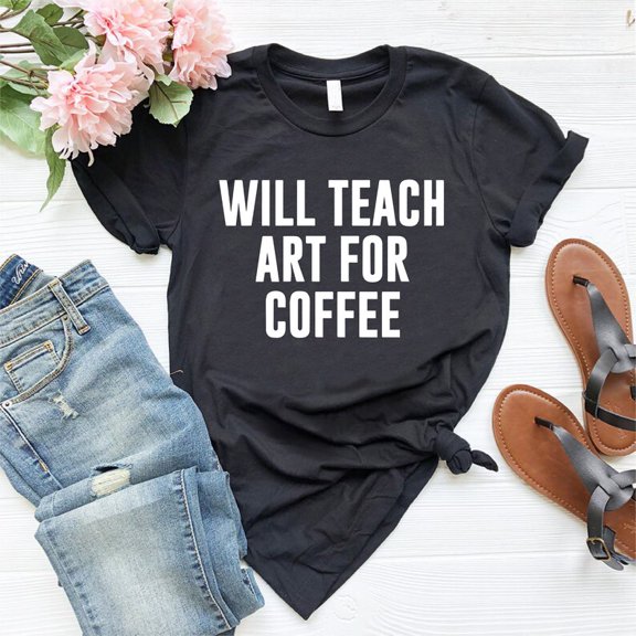 Trending Now Inspirational Shirts Gift For Teacher Art Teacher Appreciation Teacher Shirt Art Tshirt Artist T-Shirt Art Lover Tee Art Shirt