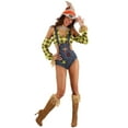 thumbnail image 2 of Women's Sexy Country Scarecrow Costume, 2 of 6
