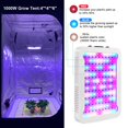 thumbnail image 4 of Luz LED de cultivo TATU de 1000 W de espectro completo para plantas de interior, 4 of 8