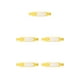 thumbnail image 2 of Wosthever Zapatero Montado en la pared Ahorro de espacio Estante de almacenamiento sin perforaciones Pantalla simple para el hogar Accesorios de Amarillo 5piezas, 2 of 6