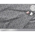 thumbnail image 3 of Soimoi Silk Fabric Floral Block Printed Fabric 1 Yard 42 Inch Wide, 3 of 3