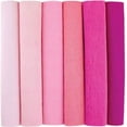 thumbnail image 2 of Premium Italian Crepe Paper Rolls, 8ftx20in Pink Shades for Gift Wrapping Crafts, 2 of 4