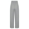 thumbnail image 5 of Women's Pants Fashion Casual Pants For Women Pure Salad Rope High Waisted Casual Cotton, 5 of 5