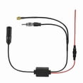 thumbnail image 2 of universal dab fm am car antenna splitter adapter cable digital radio amplifier, 2 of 4