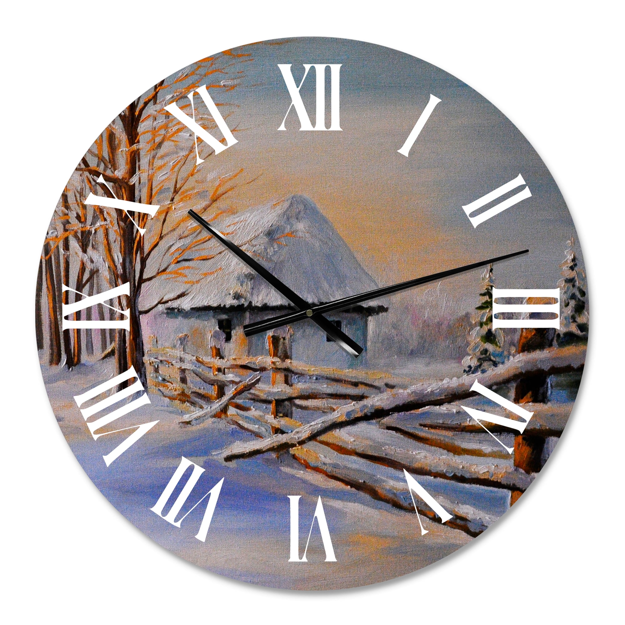 Designart 1 in Traditional Wall Clock