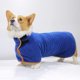 thumbnail image 4 of Albornoz para perros, toalla de secado rápido, absorbente de humedad, abrigo cálido, pijama ajustable L azul, 4 of 9