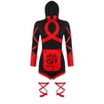 thumbnail image 2 of Disfraz de samurái femenino para Halloween, tallas S a XXL, disfraz de Naruto, uniforme COS, disfraz de ninja para cosplay, 2 of 6
