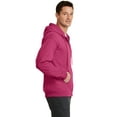 thumbnail image 3 of Port & Company ® - Core Fleece Full-Zip Hooded Sweatshirt. PC78ZH, 3 of 6