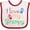 White and Red, variant on Inktastic I Love My Grampy Grandchild Boys or Girls Baby Bib