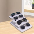 thumbnail image 6 of yuksok Eyeglasses Display Stand Decorative Perfume Organizer Sunglasses Rack Holder 4 Tier, 6 of 9