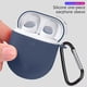 thumbnail image 1 of Funda protectora de silicona para Redmi AirDots 3 Pro con llavero azul oscuro Ndcxsfigh Para estrenar, 1 of 5