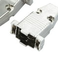 thumbnail image 4 of 5 Sets Silver Tone DB9 Connector Covers Metal Shell Case Housing Protector for D Sub DB9 Connector, 4 of 6
