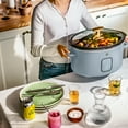 thumbnail image 4 of Beautiful 6 Qt Programmable Slow Cooker, Cornflower Blue by Drew Barrymore, 4 of 9