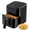 Black, variant on 3.17 QT Digital Air Fryer - Compact 3QT Small Air Fryer, 800W - Black