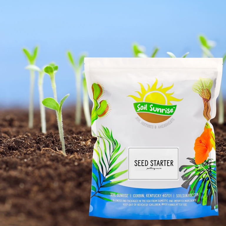 Organic Seed Starting Mix (4 Quarts), Expert Grade for Herbs