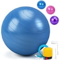 thumbnail image 2 of Exercise Ball 30 Inch Large Stability Ball for Yoga Physical Home Gym Workout with Air Pump, 2 of 8