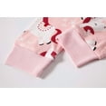 thumbnail image 5 of Conjunto de pijama navideño para niñas, ropa de dormir para bebés, ropa de dormir con estampado de animales, pijama de invierno de manga larga, conjunto de 2 piezas, regalo de Navidad para niños, 5 of 5