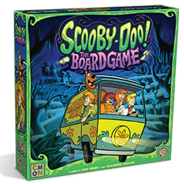 Juego de mesa CMON Scooby-Doo! Estrategia misteriosa: de 1 a 5 jugadores y más de 10