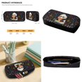 thumbnail image 6 of Xoenoiee Panda Glasses Book Formula Print Backpack for Girls Boys Kids Backpack with Lunch Box and Big Pencil Case 3 PCS Set Bookbag with Front Pocket for School Teens 17" Large Capacity School Bag, 6 of 6