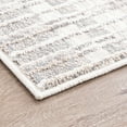 thumbnail image 4 of Alpha Transitional 5' x 7' Beige and Gray Polyester Indoor Area Rug, 4 of 7