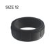 thumbnail image 2 of Anillos de silicona rectangulares 8 mm yuxing color negro 12, 2 of 5
