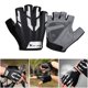 thumbnail image 5 of 1 par de guantes de ciclismo medio acolchado guantes de bicicleta antideslizantes que absorben golpes guantes cortos de bicicleta de verano - L L Baoblaze Guantes de ciclismo, 5 of 8