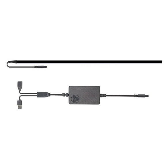 Luz LED Interior para coche, modo musical, consola central, decoración del tablero, fácil de instalar con 1 tira de luz