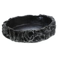 thumbnail image 4 of WEUVEB Bebedero Para Reptiles De Resina Negro Resistente Con Antideslizante Y Decorativo Para Mascotas, 4 of 6