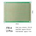 thumbnail image 2 of 7x9cm Single Sided Universal Printed Circuit Board for DIY Soldering 2pcs, 2 of 3