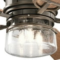 thumbnail image 5 of Ceiling Fan with Light Kit with Transitional Inspirations 19 inches Tall By 52 inches Wide-Distressed Black Finish Bailey Street Home 147-Bel-4187180, 5 of 10