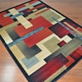 thumbnail image 2 of Mayberry Carpet and Rug Mayberry City Angles Contemporary Area Rug 5'3" x 7'3" 5' x 8', 2 of 2