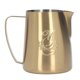 thumbnail image 1 of 304 Stainless Steel Frothing Cup 420ML with Streamlined Design and Olecranon Outlet - Gold, 1 of 5
