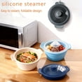 thumbnail image 5 of 1pc Silicone Folding Steamer | Suitable for Household Use, Foldable Microwave Oven Air Fryer Pad with Lid, Ideal for Camping and Steaming Vegetables, 5 of 15