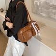 thumbnail image 4 of Bolso Mano Hobo para Mujer Con Múltiples Bolsillos Piel Sintética Viajes Y, 4 of 9