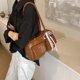 thumbnail image 4 of Bolso Mano Axila Hobo para Mujer Cuero PU Sólido Viajes, 4 of 9