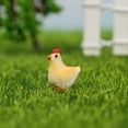 thumbnail image 2 of XDDST Farm Cute Animal Figurines Easter Toy Set Simulated Chicken Figurines Realistic Resin Mini Fence Toys Preschool Toy Figure Play Set for Collection Educational Props, 2 of 6