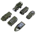 thumbnail image 2 of Toy Cars Set, 6 Pcs Pull Back Alloy Metal Vehicles for Kids Educational Learning Interactive Play for Boys and Girls Ages 3+, 2 of 7