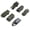 Green, variant on Yajisi 6 Pcs Toy Cars Set Simulation Interactive Educational Pull Back Vehicle Toy Set for Kids Military Truck Collection Type B, 14.5 inches / 37 cm