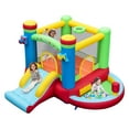 thumbnail image 1 of Bountech Inflatable Bounce House Kids Music-Themed Castle with Jumping Area without Blower, 1 of 10