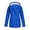 Blue, variant on Women's Lightweight Anorak Jacket Windbreak Hooded Trench Coat Long Coat Fall Trendy (Black, XXL)