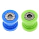 thumbnail image 1 of Guía De La Rueda Del Tensor De La Polea Del Rodillo De Cadena De 8 Mm / 10 Mm De La Motocicleta 2PCS Macarena Tensor de la guía del rodillo de la cadena, 1 of 8