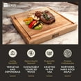 thumbnail image 3 of John Boos CB Reversible Wood Cutting Board with Juice Groove, Maple, 3 of 12
