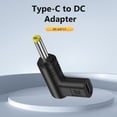thumbnail image 1 of C Adaptador Adaptador de 15 V tipo C PD hembra a conector macho de CC para cámara de enrutador (DC4.0x1.7), 1 of 4