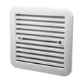 thumbnail image 2 of bedienty Side Exhaust Outlet Rainproof Design Net Vent Anti Shutters Black Bugs with Frame White, 2 of 6