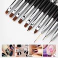 thumbnail image 3 of Nail Brush Set, 10-piece Nail Art Painting Drawing Brush, 3 of 4