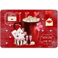 thumbnail image 1 of Letreros metálicos vintage de chocolate caliente para San Valentín, letrero decorativo de hojalata, póster metálico de 8 x 12 pulgadas, 1 of 2