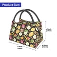 thumbnail image 2 of Balery Fruits Bolsa de Aislamiento Portátil – Bolsa de Almuerzo con Forro de Aluminio Mejorado, Funda Impermeable y Fácil de Limpiar para Picnic y Caja de Almuerzo, 2 of 6