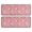 Pink Pioneer Flower, variant on Kitchen Rugs Sets Of 2,Multicolor Ethnic Paisley Pattern Anti Fatigue Kitchen Mat Rugs Non Slip Washable,Decorative Kitchen Floor Mats for Kitchen,Sink,Laundry,17"x47" 17"x47"